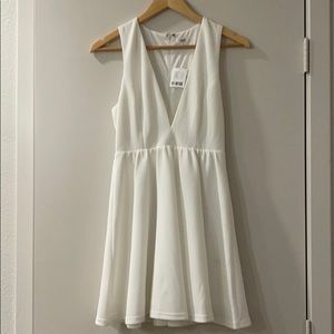 Urban Outfitters deep v a line dress